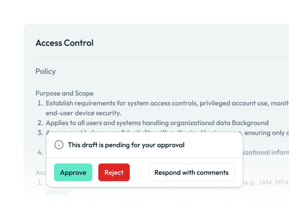 Approval Workflow